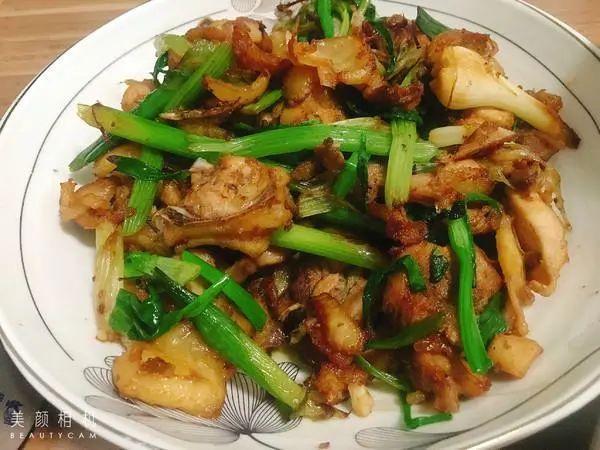 芹菜炒鸡肉