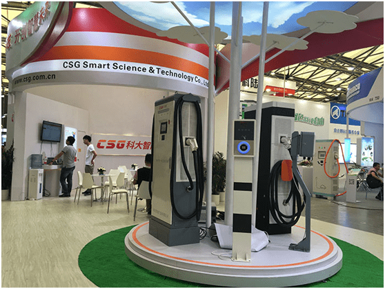 科大智能携新产品亮相上海第六届充电桩设备展