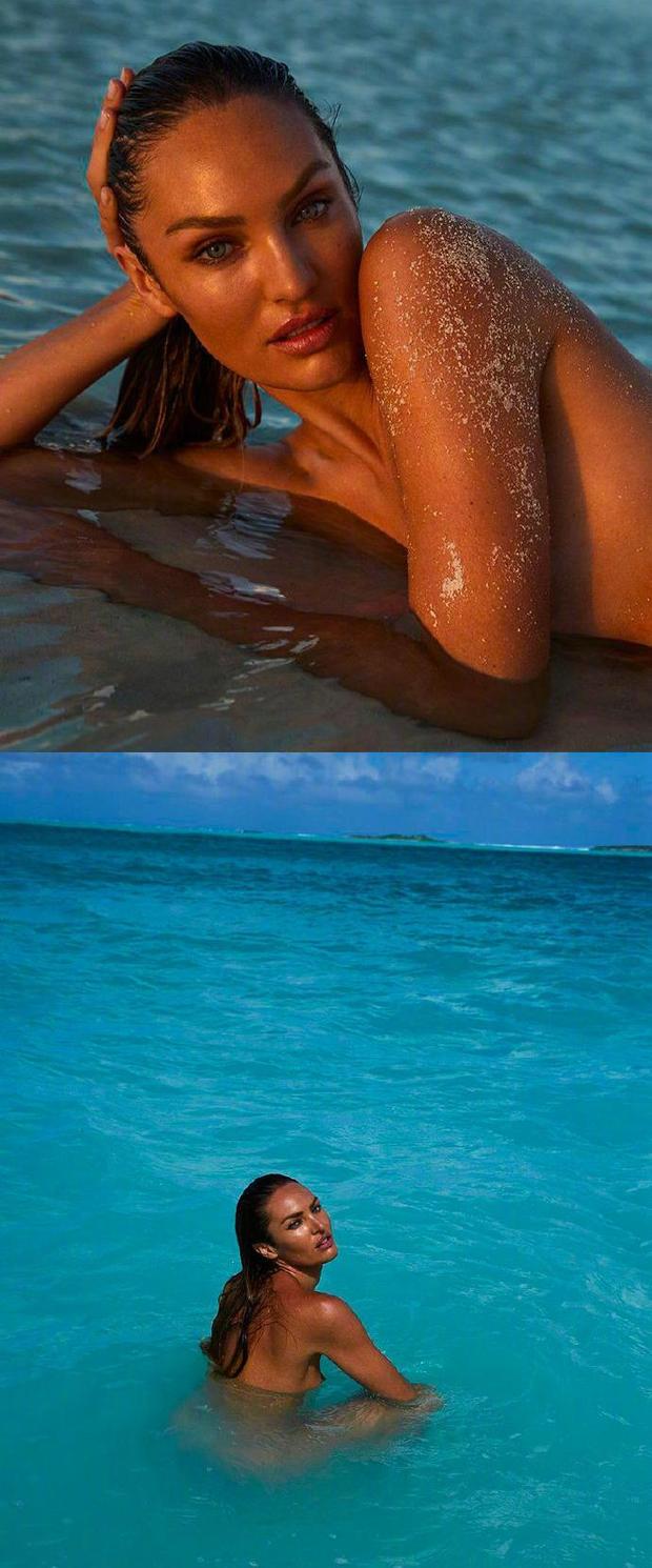 搜狐娱乐讯 近日，一组Candice Swanepoel的性感美图释出，照片里Candice Swanepoel身材性感火辣，令人心动。