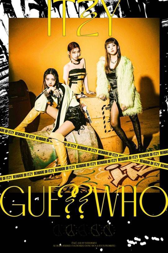 眼前一亮itzy公布新专辑guesswho宣传照