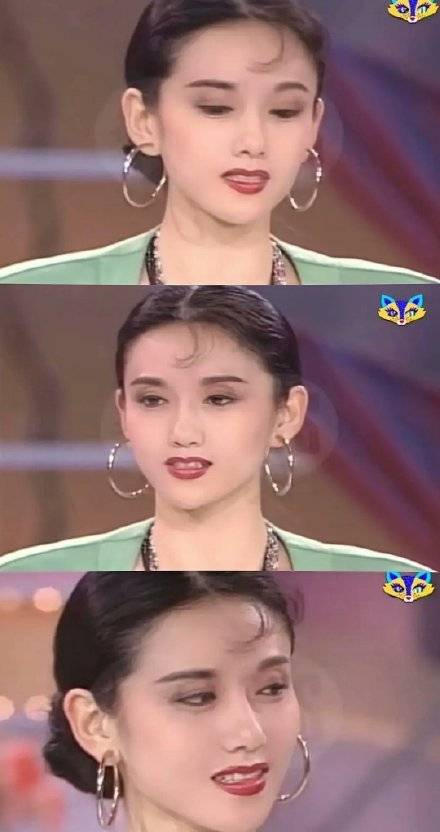杨丽萍90年代港风穿搭+妆容放到现在也是复古时髦look！ ​