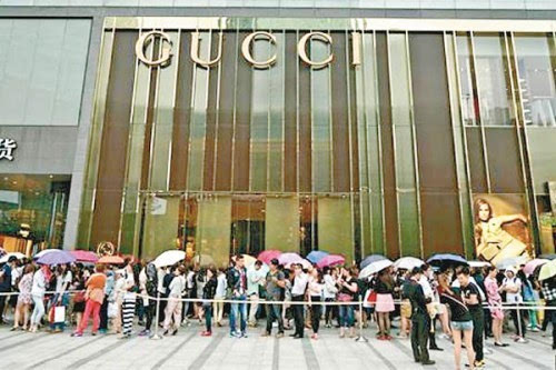 上海gucci专卖店(图片来源于网络)