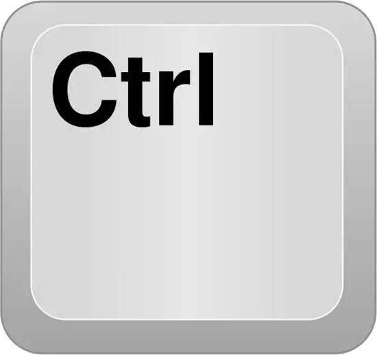 其实 绝大多数的快捷键都是和ctrl键有关的,ctrl c就是copy,p就是