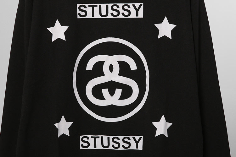 stussy 星星logo印花 卫衣