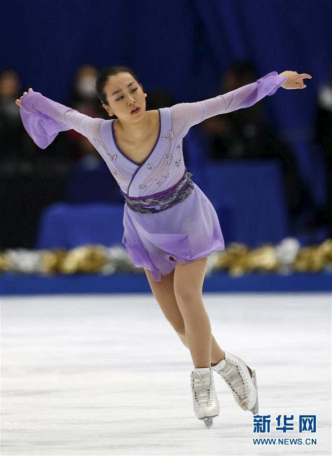 2015年国际滑联花样滑冰大奖赛日本站:浅田真央获季军