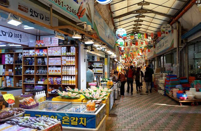 [韩国]济州岛 逛传统市场 尝地道海鲜