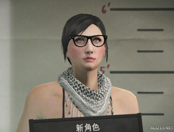 《侠盗猎车手5(gta5)》马尾辫美女捏脸数据一览