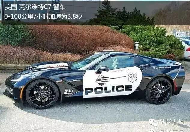 全世界最牛x的警车都在这里了你见过几台