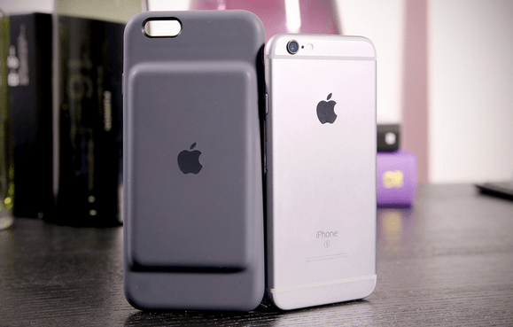 苹果的 iPhone 6s 电池保护壳确实很智能