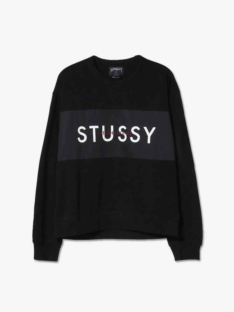 stussy logo字母印花 卫衣