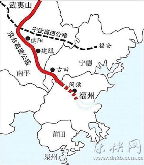 东南快报记者从省高速公路有限责任公司获悉,京台高速福建段将于本月