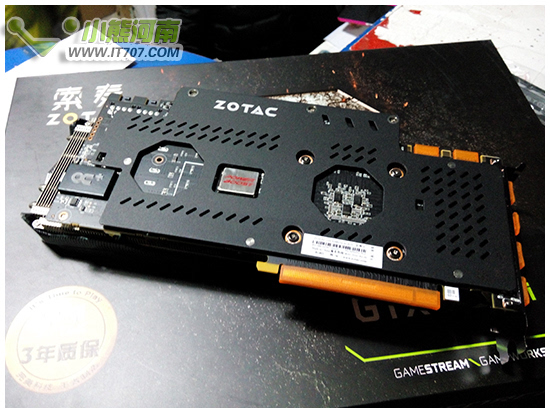 核心超级大爆发 索泰gtx980ti-6gd5至尊oc