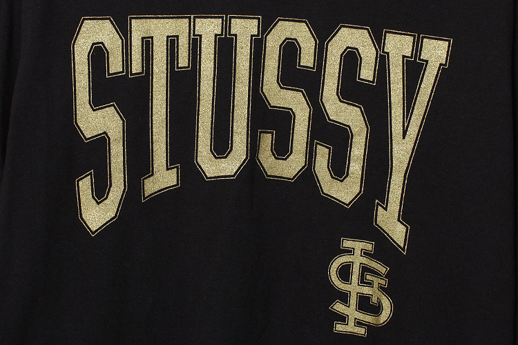 stussy logo印花 长袖t恤