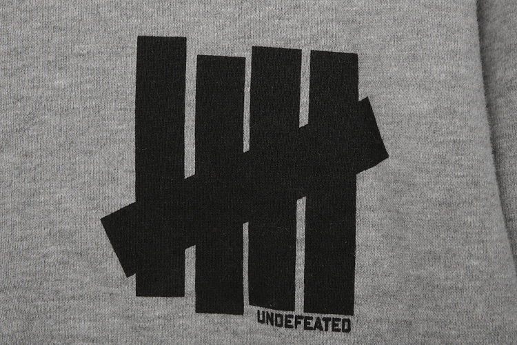 undefeated logo印花连帽 卫衣