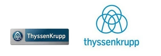 蒂森克虏伯(thyssenkrupp)联想集团(lenovo)的新logo抛弃了已沿用十二