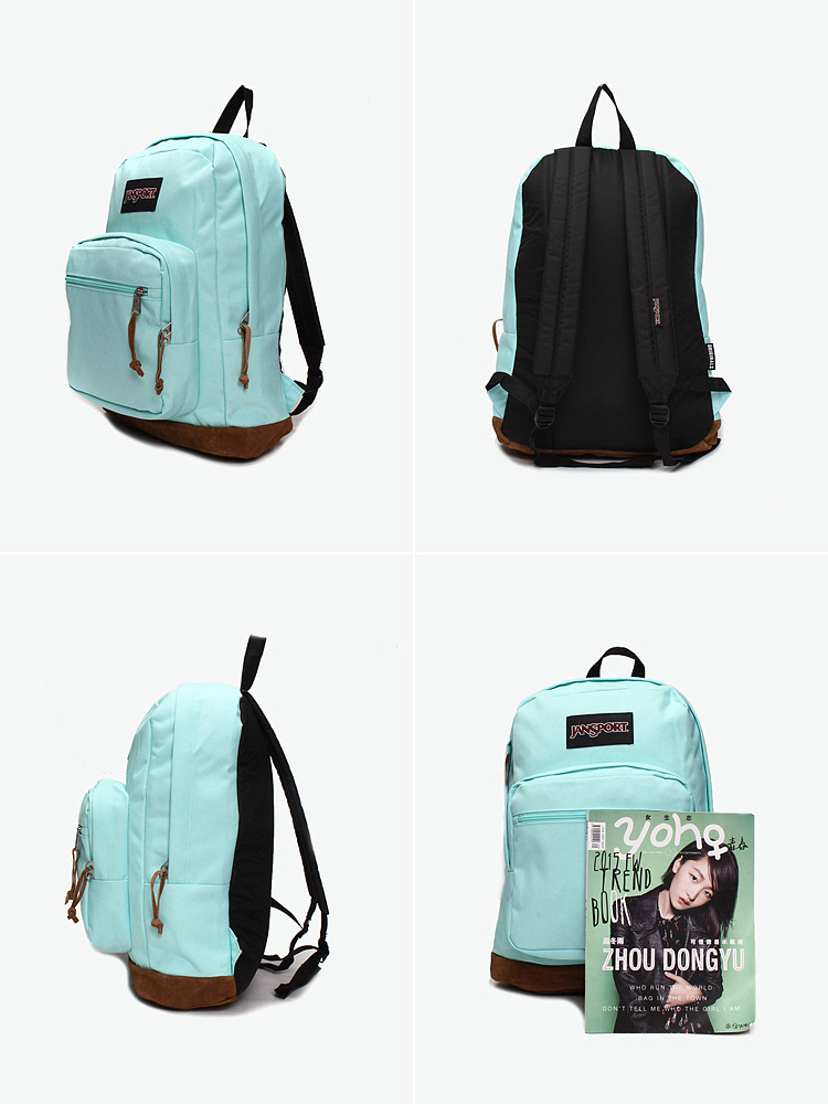 jansport typ7right pack棕色麂皮31升双肩包