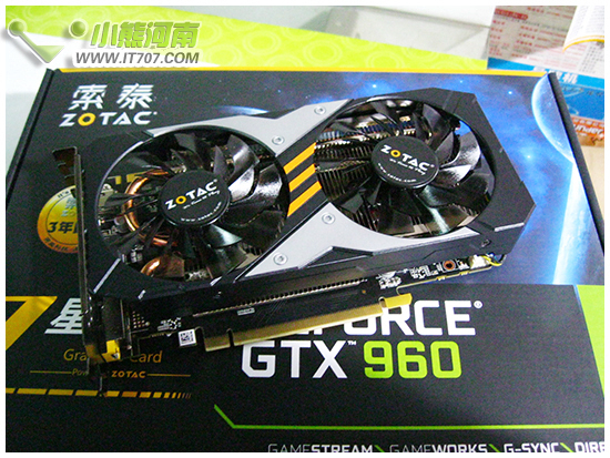 节能绿色 适用网吧家庭 索泰gtx960星河ha