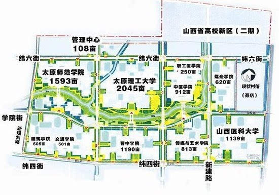 山西中医学院旧址将建综合型社区 规划方案公示