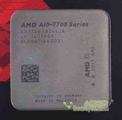 amd a10-7700k包装外观视图,与上一代旗舰级a10-6800k相比,这款apu