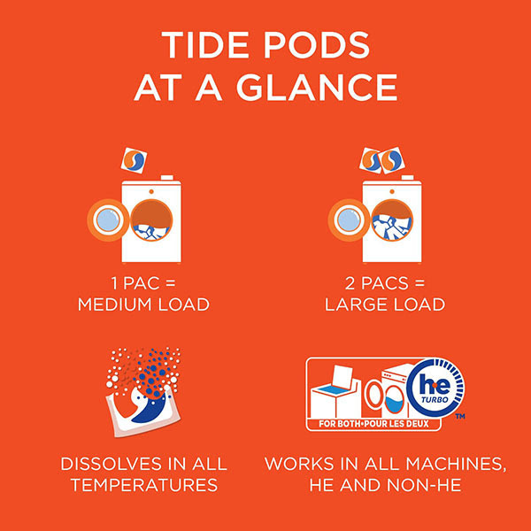 tide pods 汰渍洗衣球 81个装 海淘