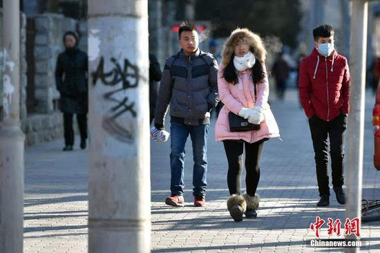 北京城区气温或跌破近30年记录 气温低至-17.