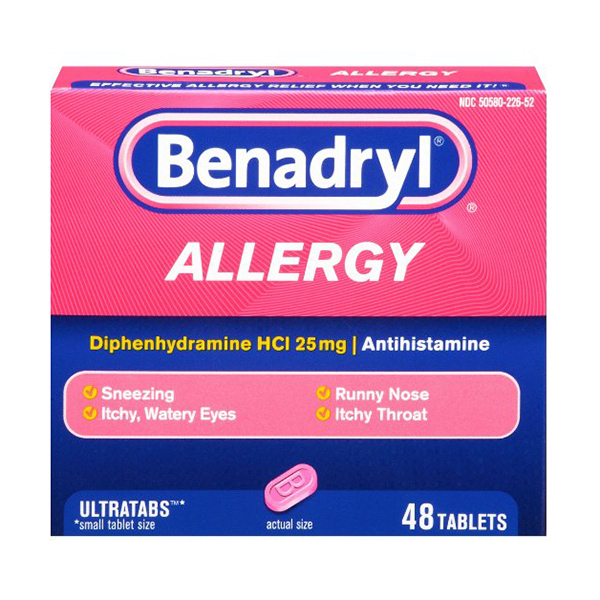 美国家庭必备:Benadryl Allergy 抗过敏缓解药 4