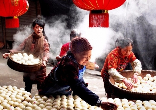 咱陕西人过春节家中必备的食物上桌啦!