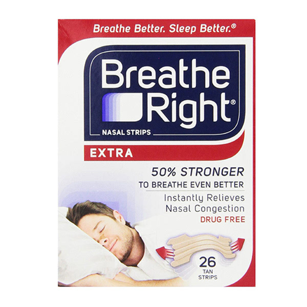 Breathe Right 鼻舒乐 加强型呼吸止鼾贴 26片装