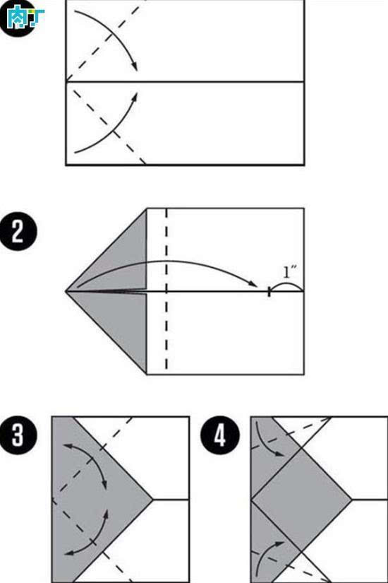 保持世界纪录的纸飞机sky king折法图解