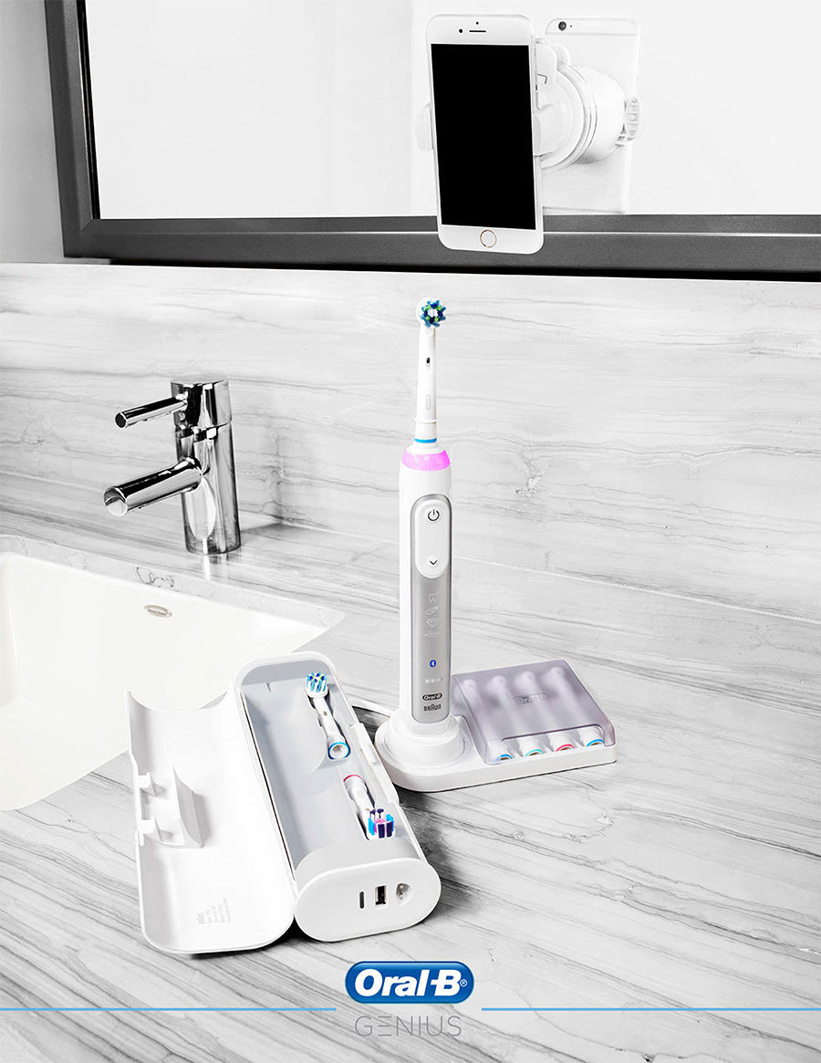 内置摄像头做甚?围观 oral-b 全新 genius 智能牙刷