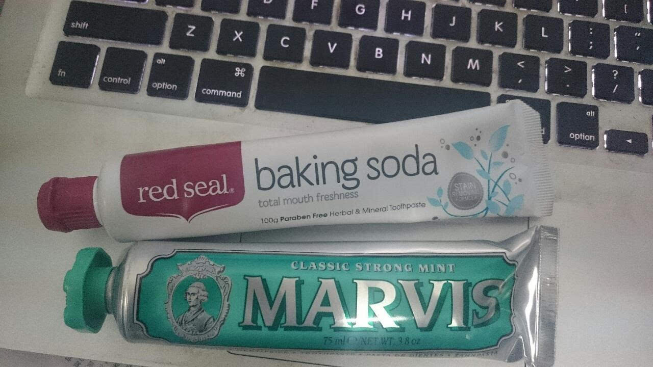 新西兰red seal baking soda toothpaste苏打牙膏美白