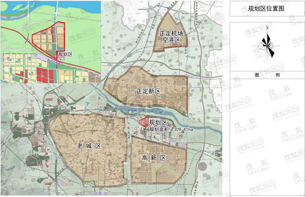 石家庄新建1省级开发区 规划区位图曝光将拆4旧村