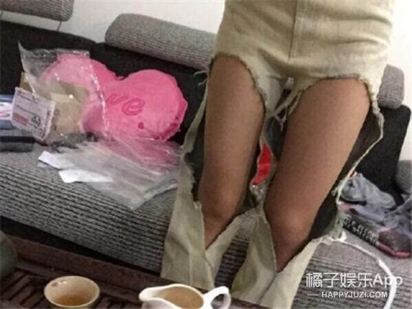 [奇葩买家秀]破洞裤不算啥,露大腿的牛仔裤才是宇宙新时尚!