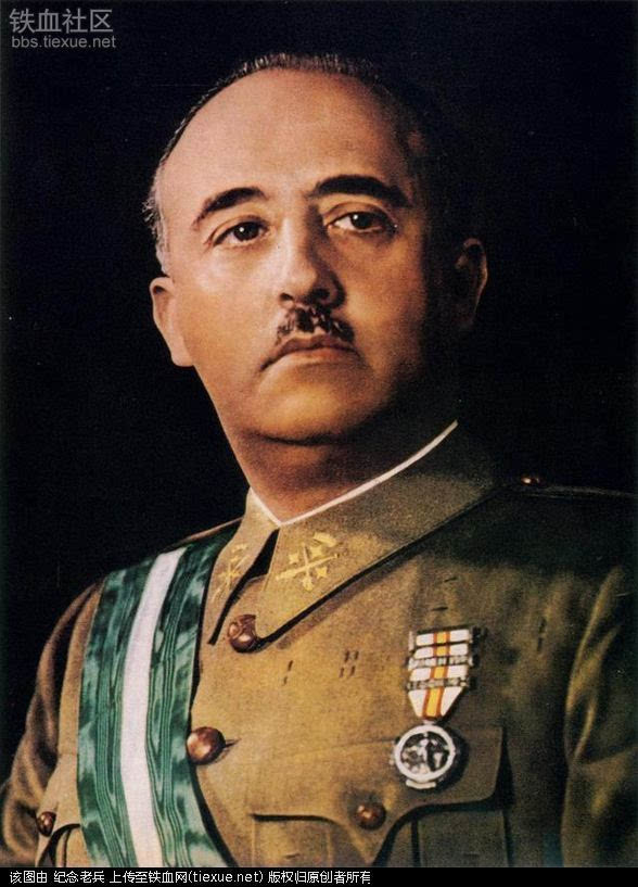 统治西班牙最长时间的独裁者 佛朗哥为何没有参加二战