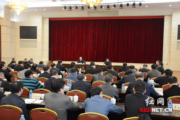 湖南省纪委省委组织部举行新任职干部集体谈话