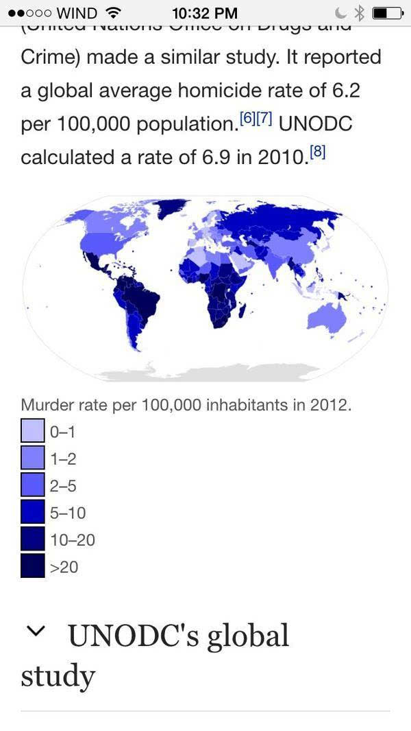2016全球各国犯罪与安全指数排行榜