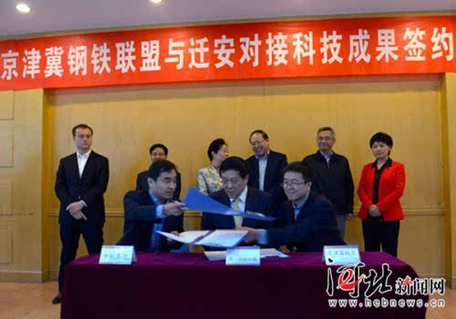 京津冀钢铁联盟6项节能减排转型升级项目落地