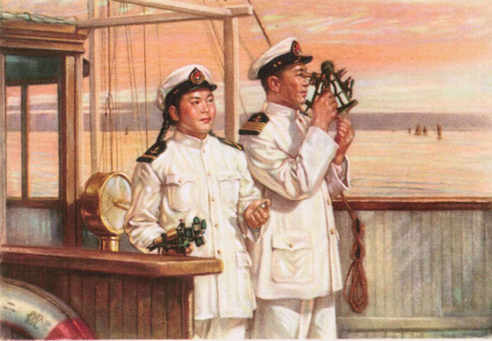新中国第一位远洋船舶女船长孔庆芬的故事(组