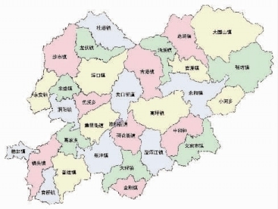 浏阳市乡镇区划调整改革结果公示(附区划图)