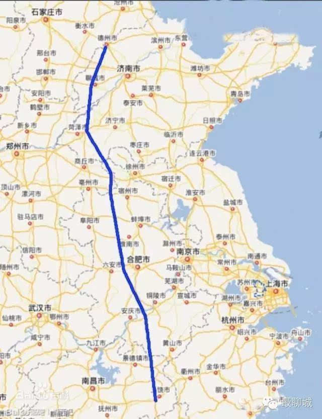 其它 正文 德上高速全线图德州至上饶高速公路(g3w)是g3京台高速公路