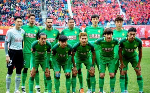 中超第五轮阵容:北京国安对杭州绿城首发球员
