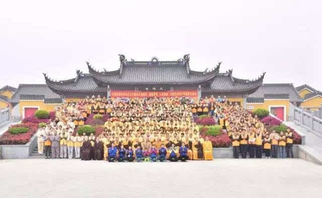 [法讯]江苏金湖县大佛寺首次佛七法会殊胜圆满