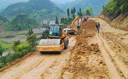 梁平:左柏水库工程建设忙