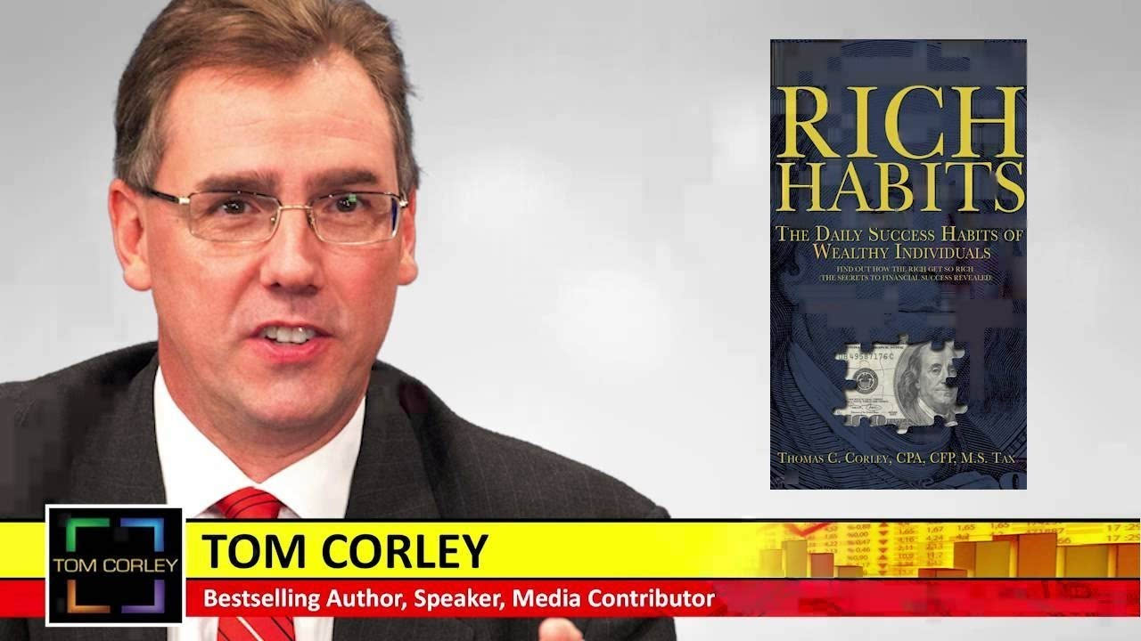 美国畅销书作者汤姆·科里(tom corley)花了5年时间,研究了233位富人