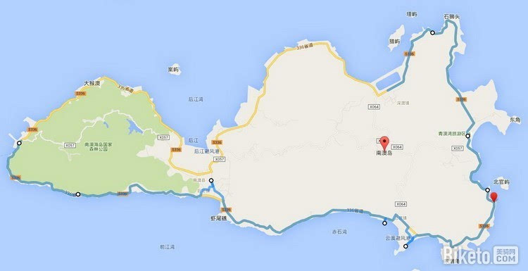 图片来源:景区介绍 ps:路线中南澎列岛自然保护区并非地图上显示的