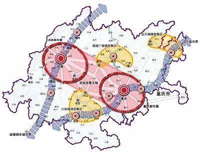 国务院批复成渝城市群规划 定位成都为国家中心城