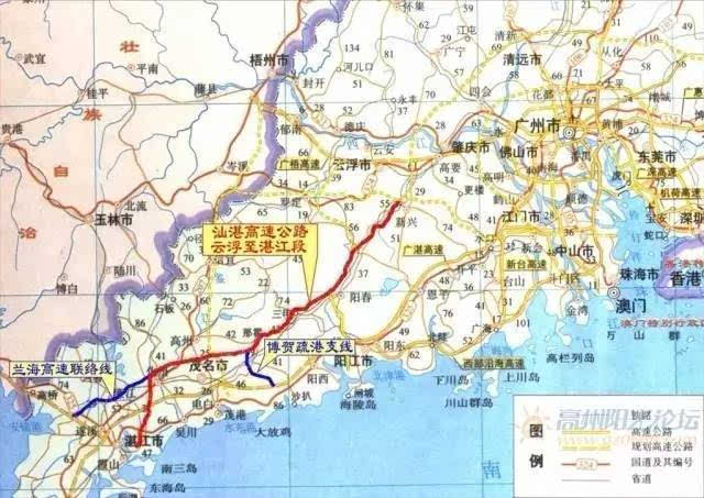 汕湛高速公路的途经答:汕头至湛江高速全长860多公里,全线经过了省会