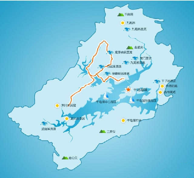 杭州千岛湖自驾游路线一览 四条路线各有看点