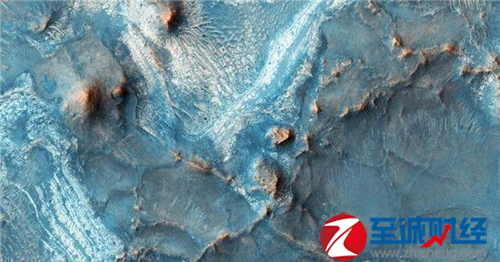 惊叹的火星地标高清结构 火星高清地貌图来了