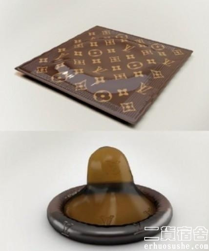 lv设计的避孕套,何其奢华!
